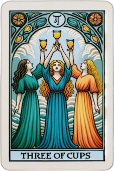 Three of Cups